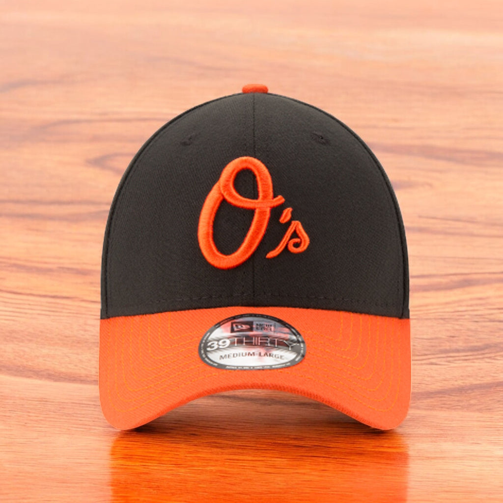 [10975839] Mens New Era MLB 39Thirty Flex Fit Cap - Baltimore Orioles
