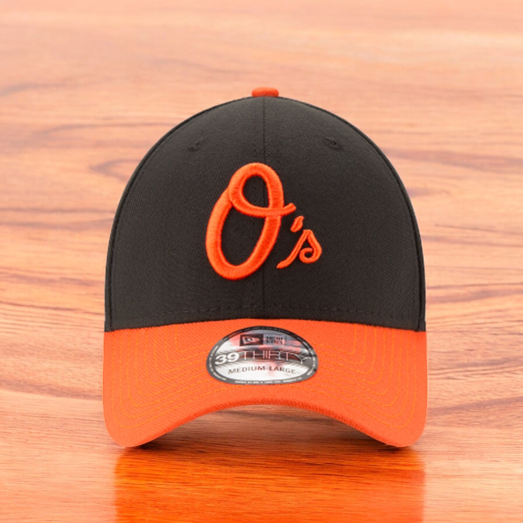 [10975839] Mens New Era MLB 39Thirty Flex Fit Cap - Baltimore Orioles