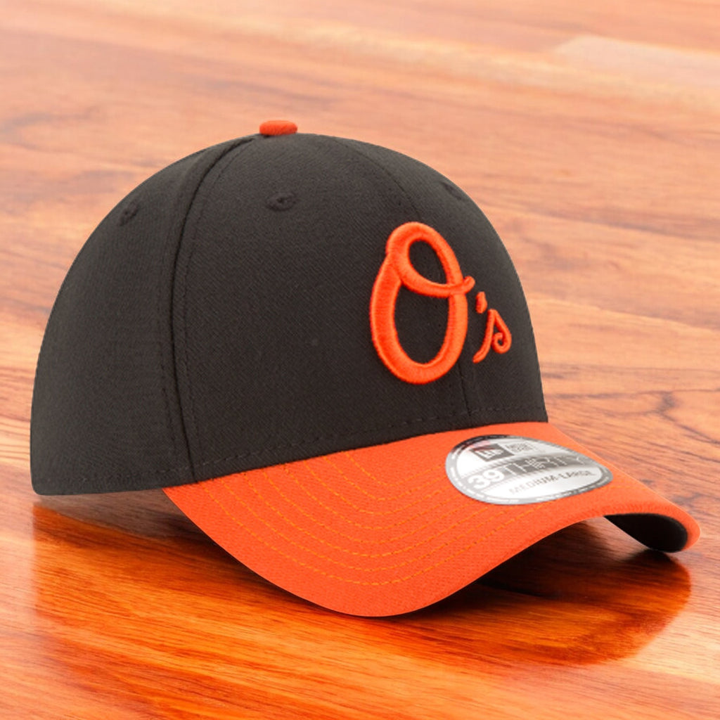 [10975839] Mens New Era MLB 39Thirty Flex Fit Cap - Baltimore Orioles