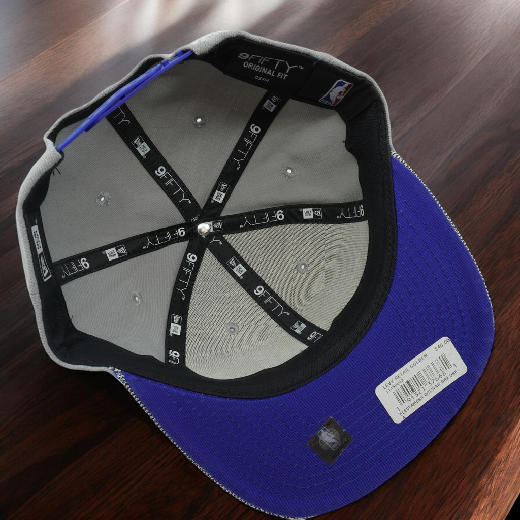 [11450842] Mens New Era NBA Golden State Warriors Reflective Amesh 950 Snapback