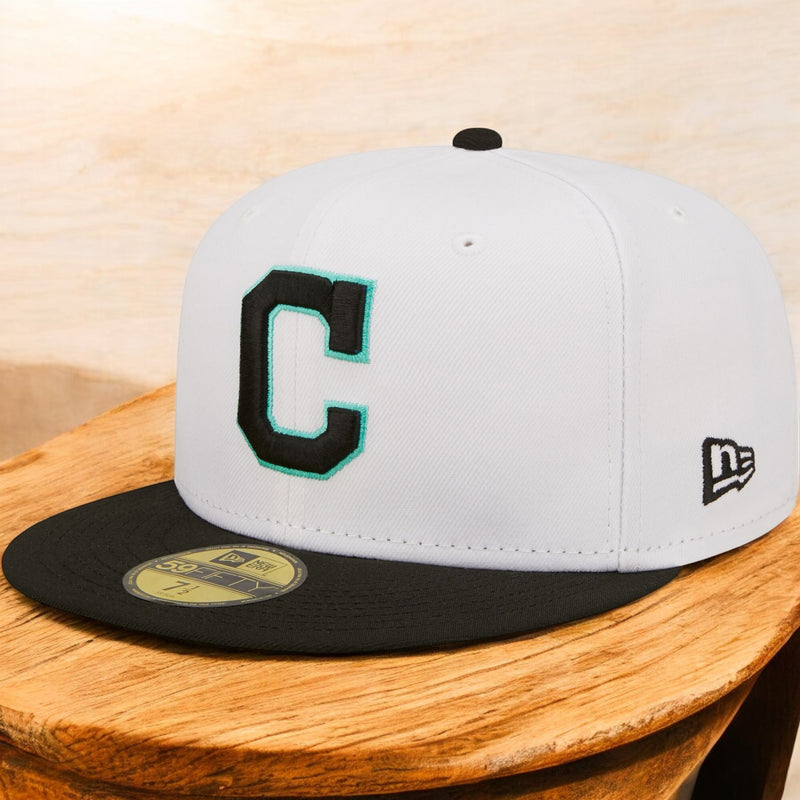 [60204424] Mens New Era MLB Authentic 59Fifty Fitted - Cleveland Guardians