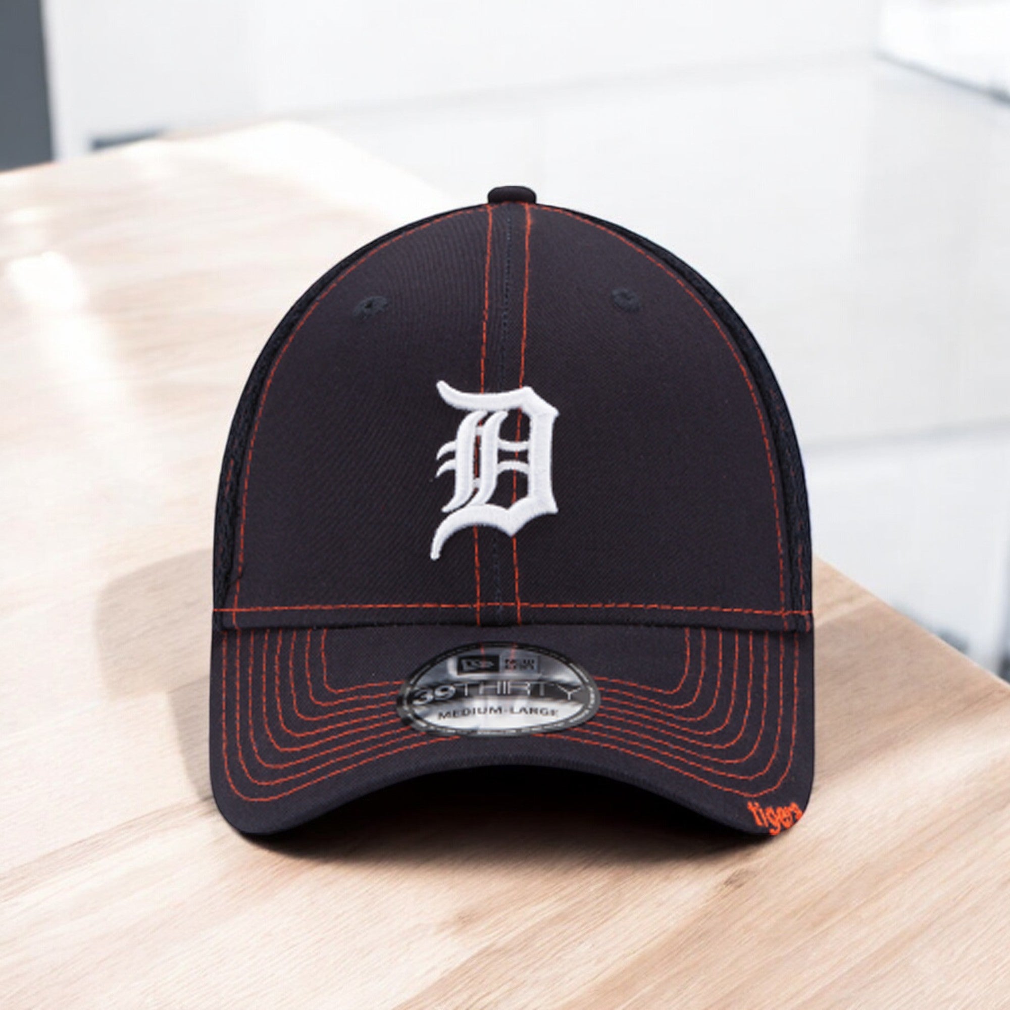 [10059483] Mens New Era MLB 39Thirty Neo Flex Fit Cap - Detroit Tigers