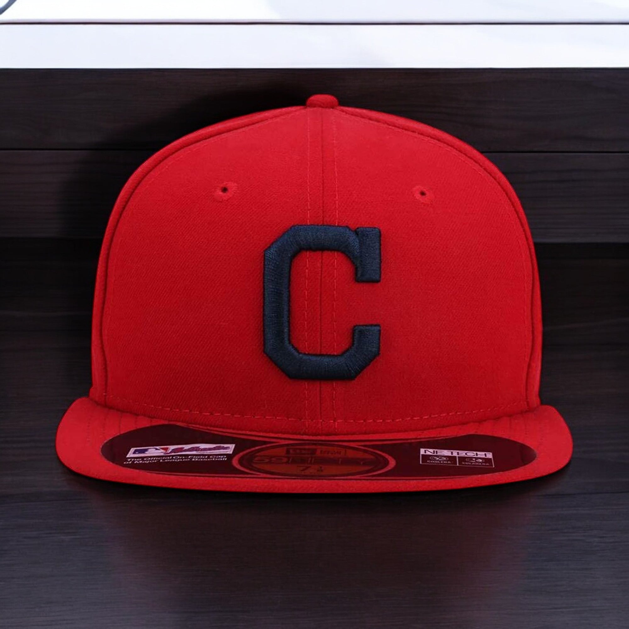 [70156169] Mens New Era MLB On-Field 59Fifty Fitted - Cleveland Indians