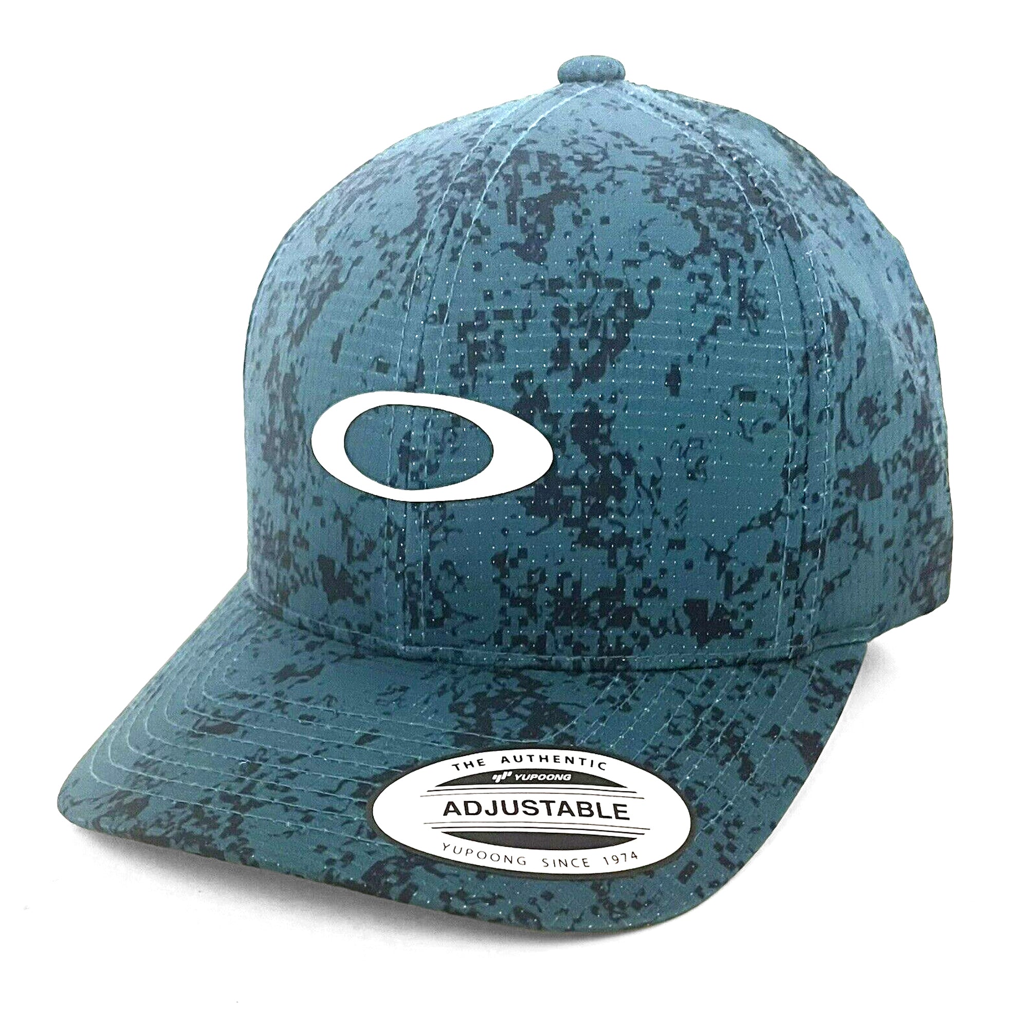 [FOS901207-9VM] MENS OAKLEY SAND CAMO HAT - DIGI CAMO OIL BLUE