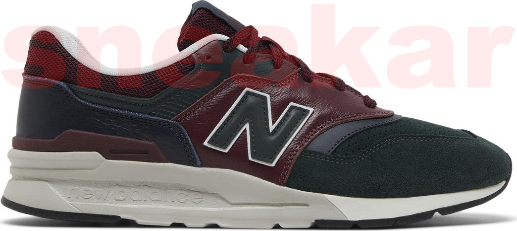 [CM997HWA] Mens New Balance 997H 'BURGUNDY EMERALD'