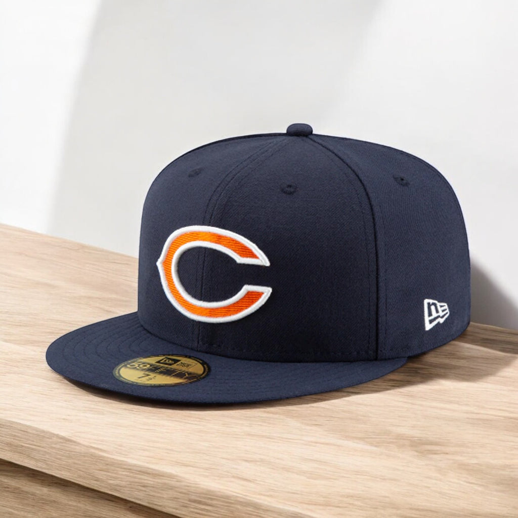 [10529774] Mens New Era NFL Authentic On-Field 59Fifty Fitted - Chicago Bears