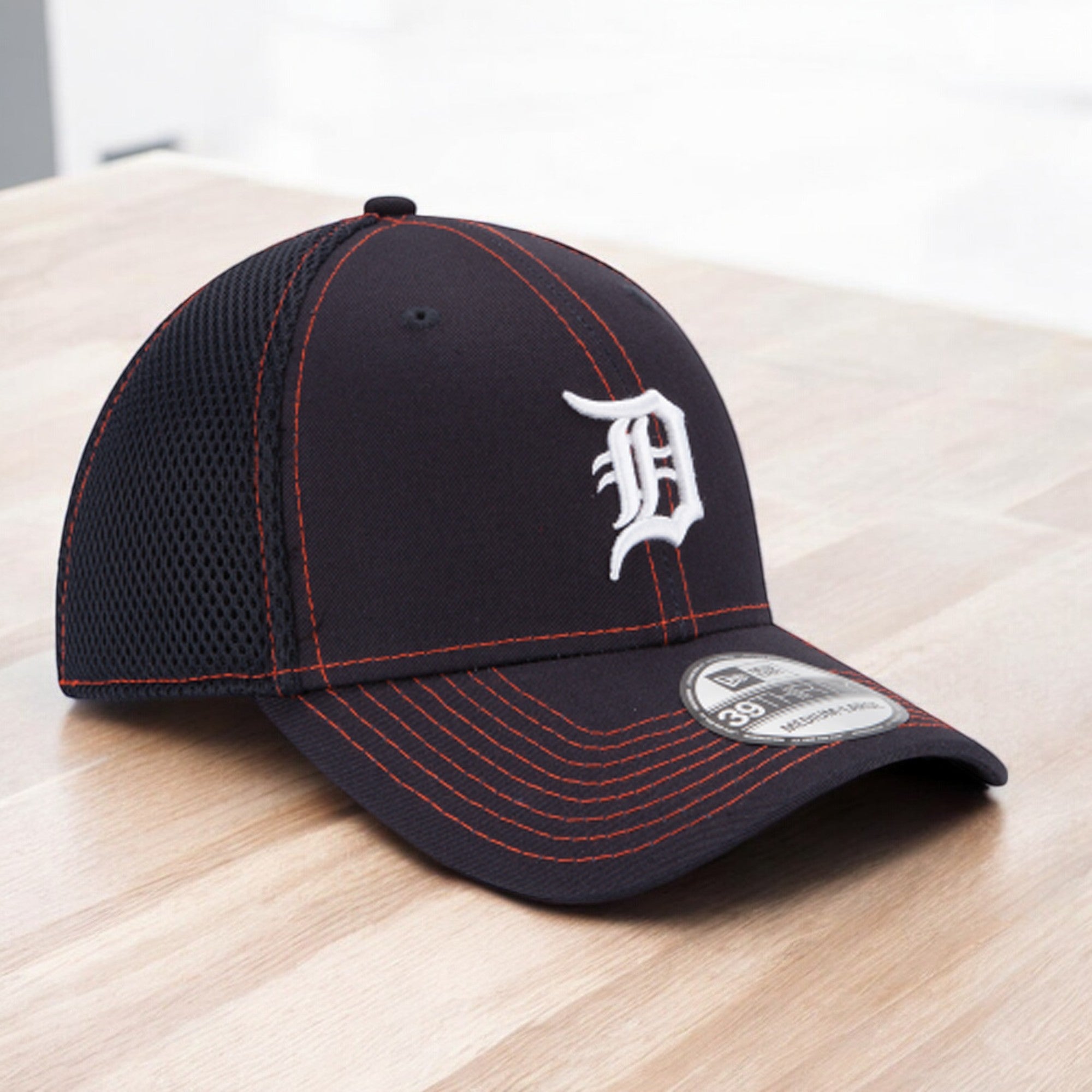 [10059483] Mens New Era MLB 39Thirty Neo Flex Fit Cap - Detroit Tigers