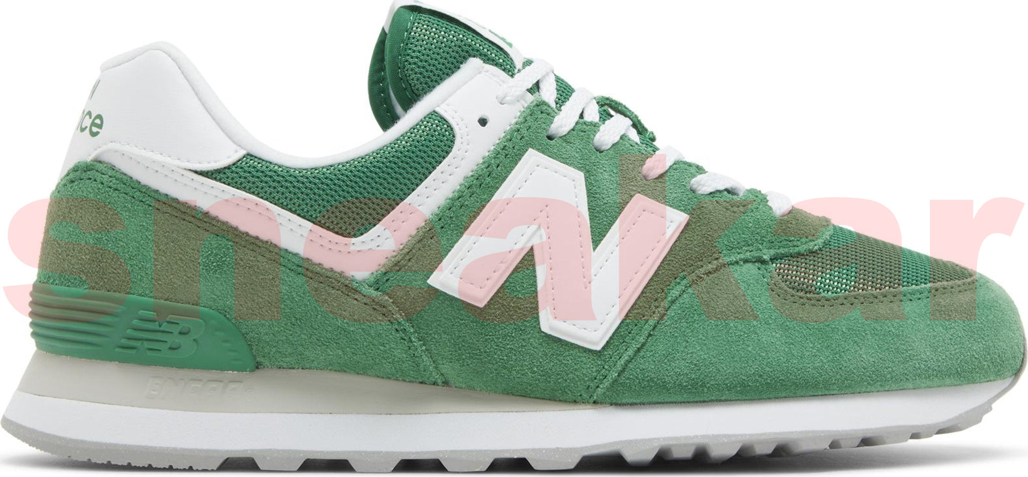 [ML574PG2] Mens New Balance 574 'GREEN WHITE (2022)'