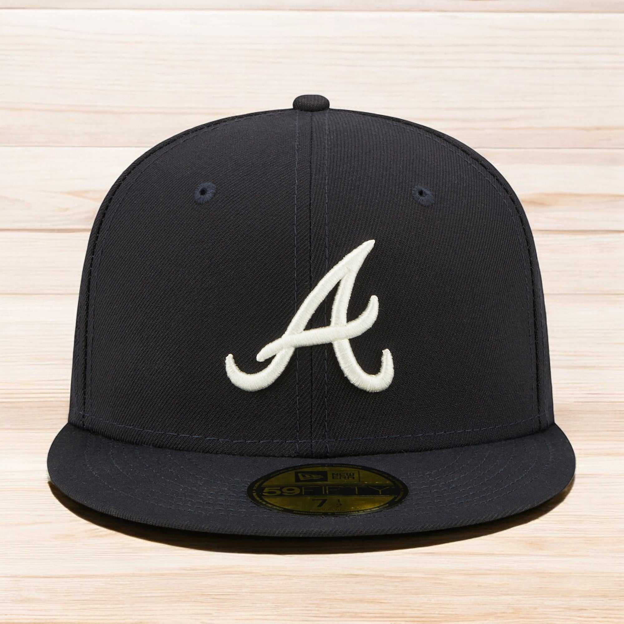 [60288258] Mens New Era MLB 59Fifty 1995 WorldSeries Citrus Pop - Atlanta Braves