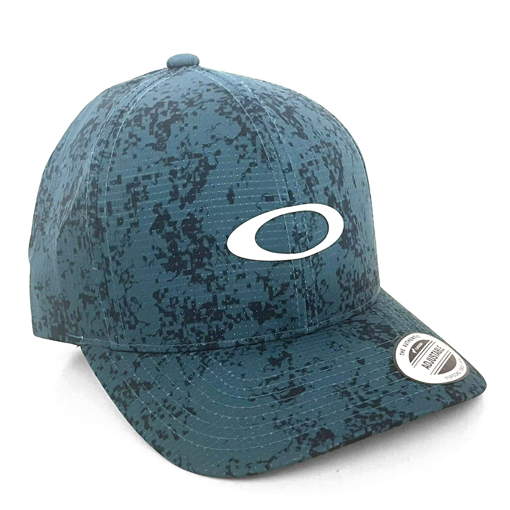 [FOS901207-9VM] MENS OAKLEY SAND CAMO HAT - DIGI CAMO OIL BLUE