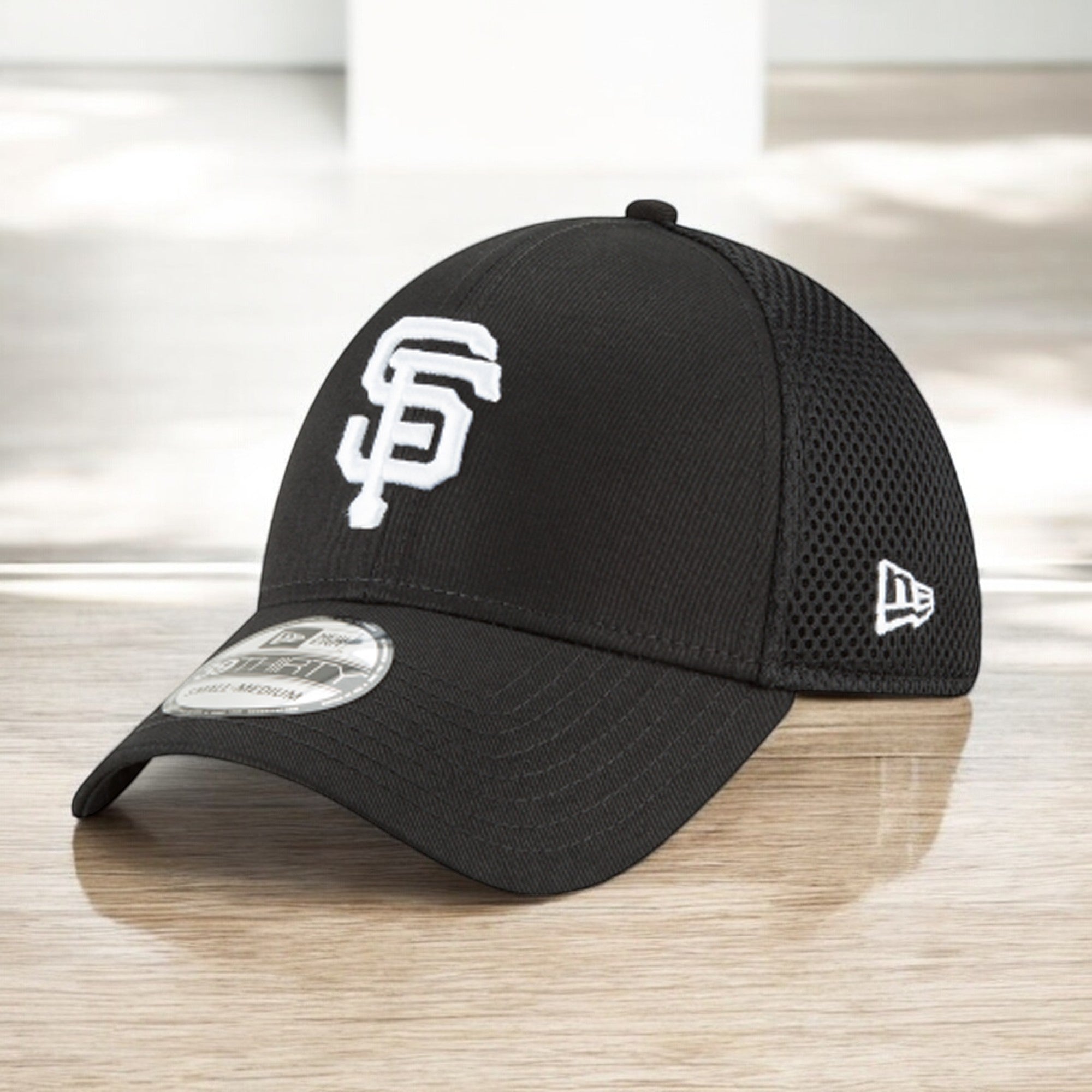 [11591283] Mens New Era MLB 39Thirty Neo Flex Fit Cap - San Francisco Giants