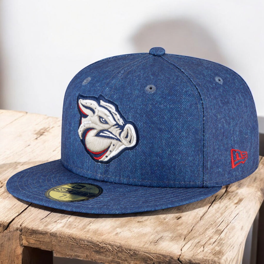 [60071515] Mens New Era MILB 59Fifty - Lehigh Valley Iron Pigs 'Canadian Tuxedo'