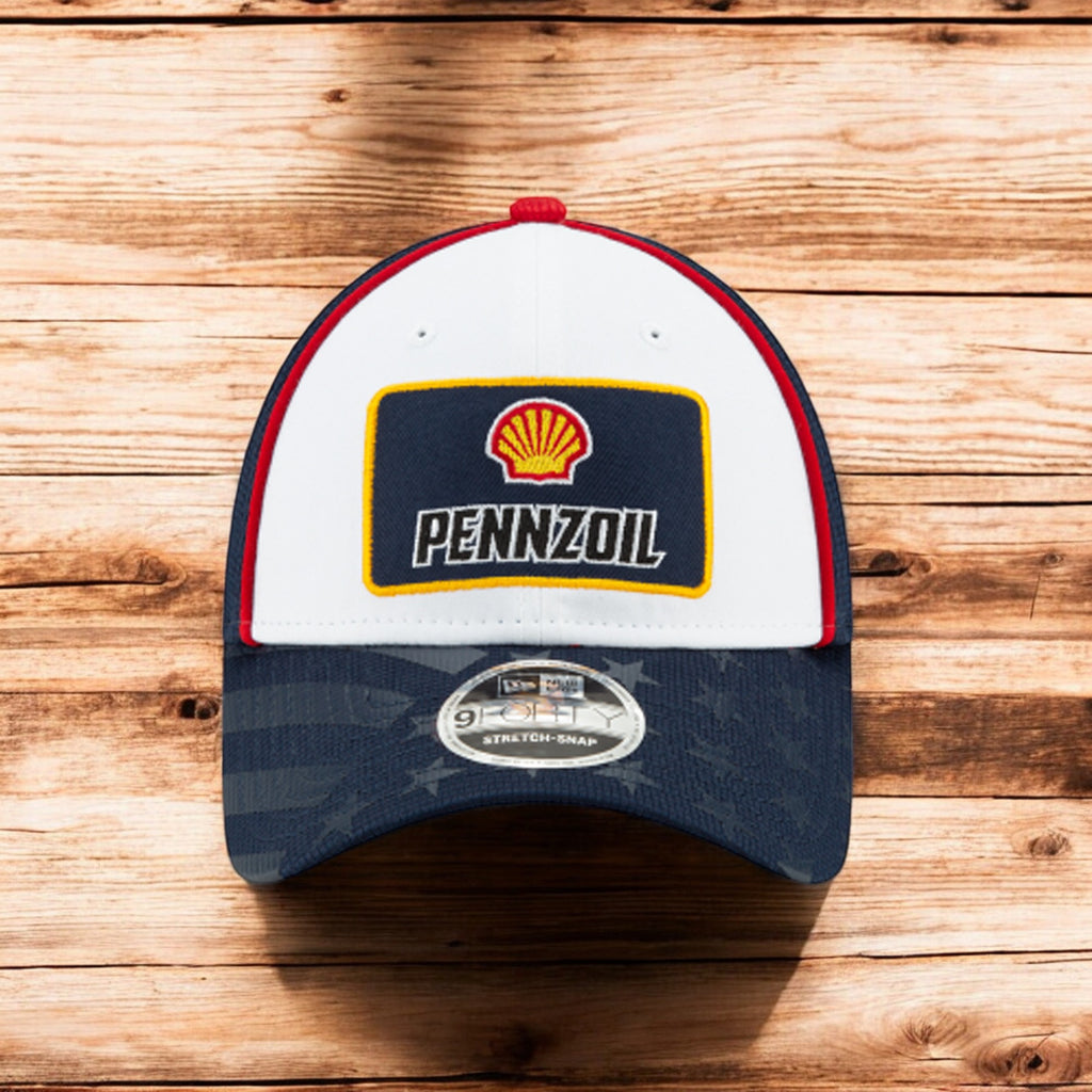 [12369053] Mens New Era Nascar 9Forty USA Cap - Joey Logano