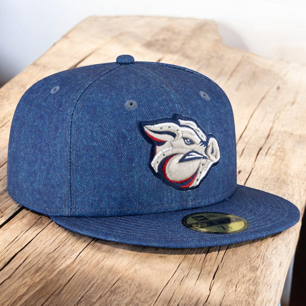 [60071515] Mens New Era MILB 59Fifty - Lehigh Valley Iron Pigs 'Canadian Tuxedo'