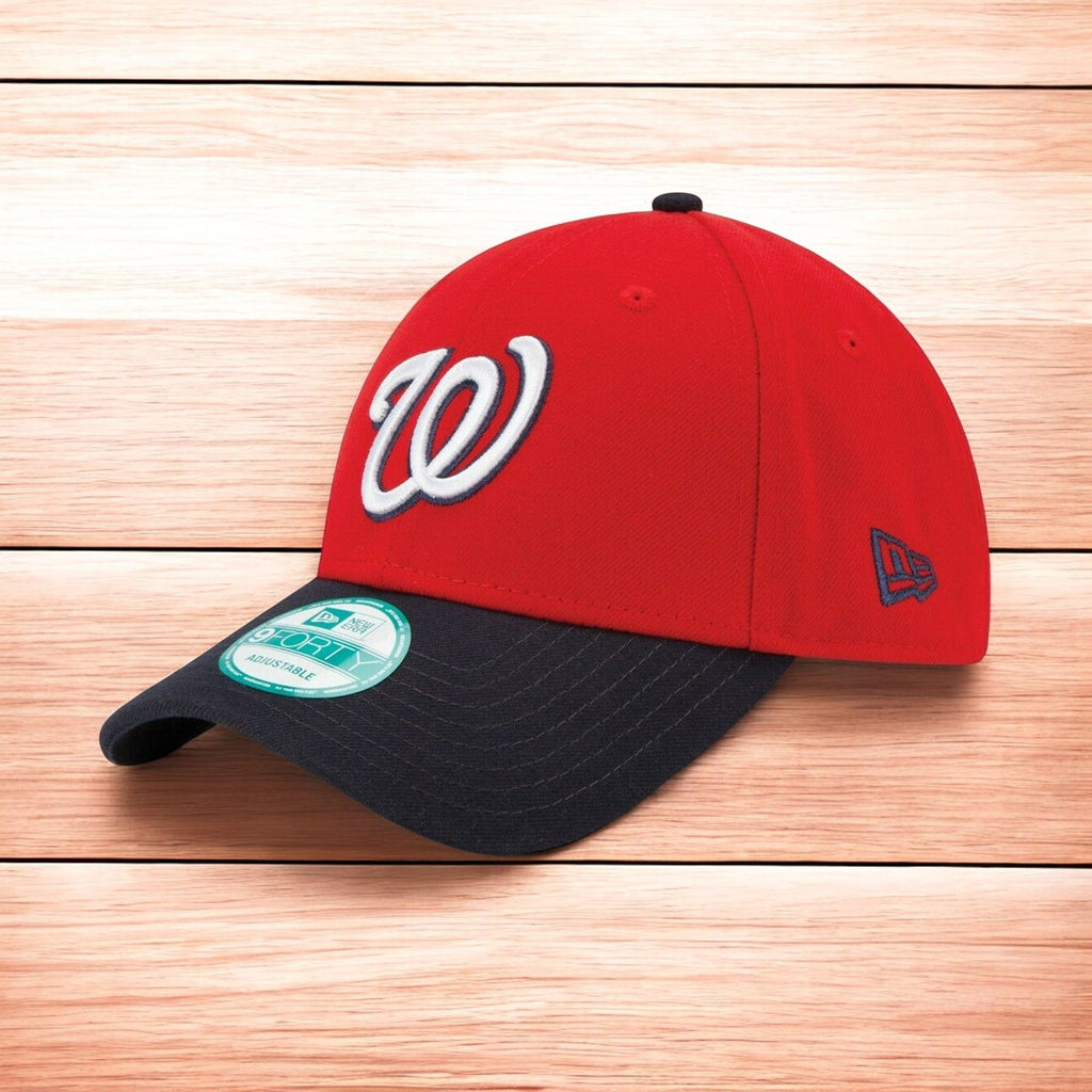 [10963000] Mens New Era MLB League 9Forty Adjustable Cap - Washington Nationals
