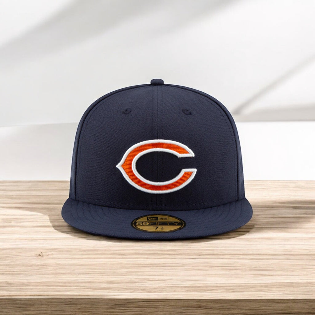 [10529774] Mens New Era NFL Authentic On-Field 59Fifty Fitted - Chicago Bears