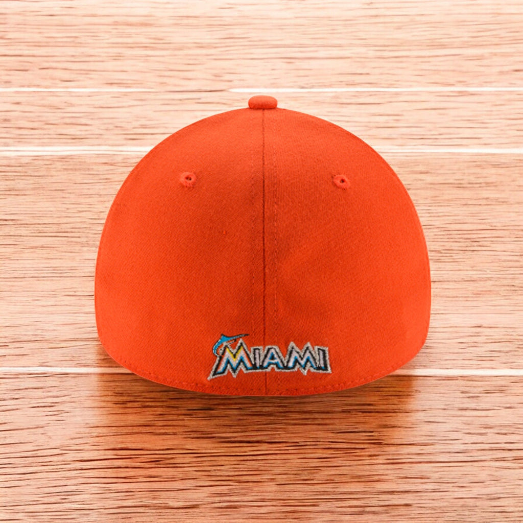 [10975813] Mens New Era MLB 39Thirty Stretch Fit Cap - Miami Marlins
