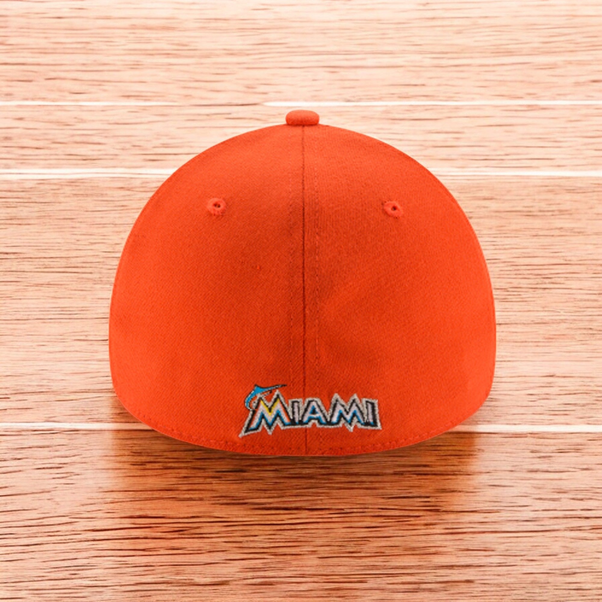 [10975813] Mens New Era MLB 39Thirty Stretch Fit Cap - Miami Marlins