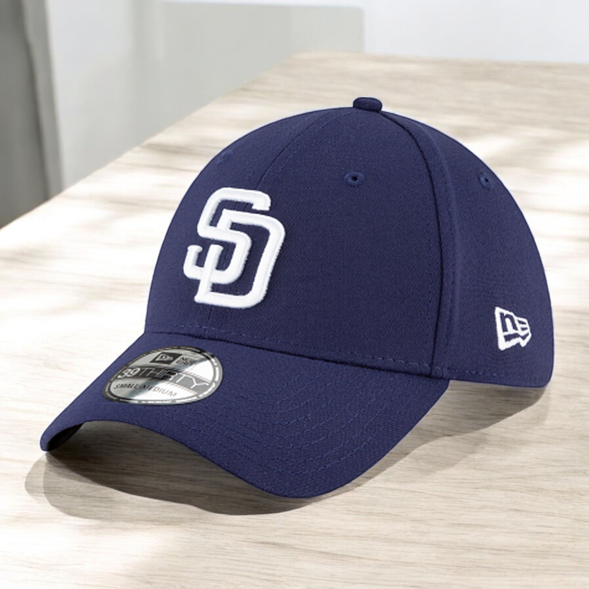 [11357531] Mens New Era MLB 39Thirty Flex Fit Cap - San Diego Padres