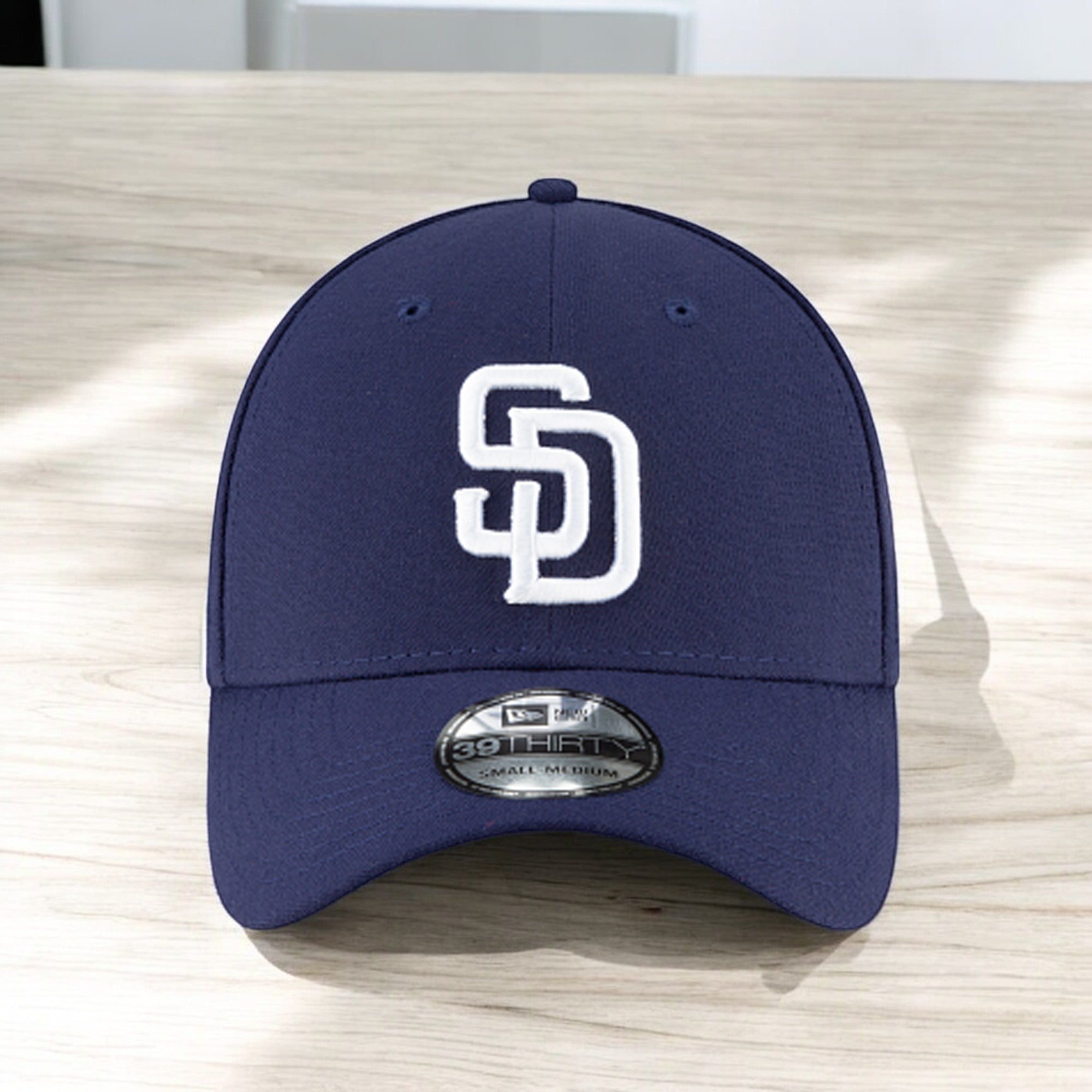 [11357531] Mens New Era MLB 39Thirty Flex Fit Cap - San Diego Padres