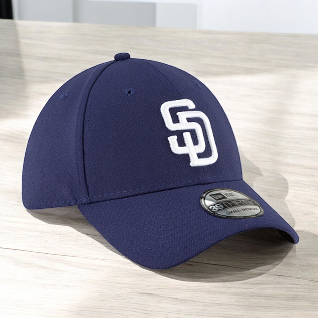[11357531] Mens New Era MLB 39Thirty Flex Fit Cap - San Diego Padres