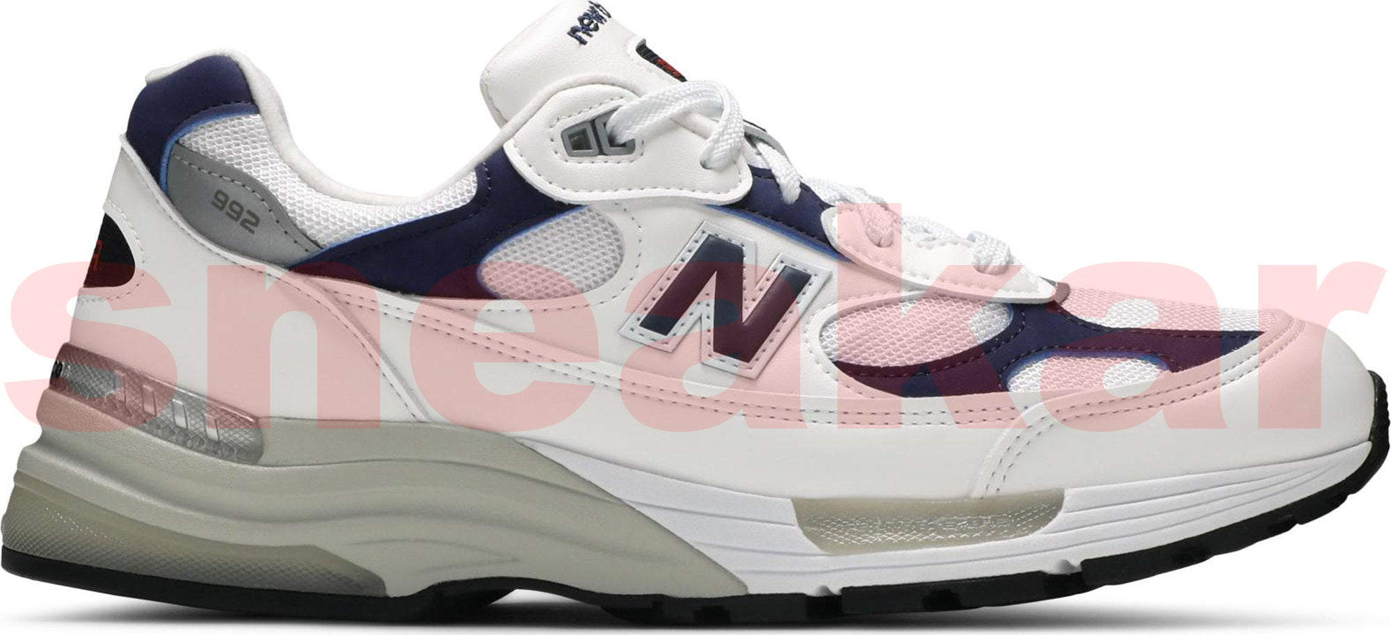 [M992EC] Mens New Balance 992 'WHITE NAVY'