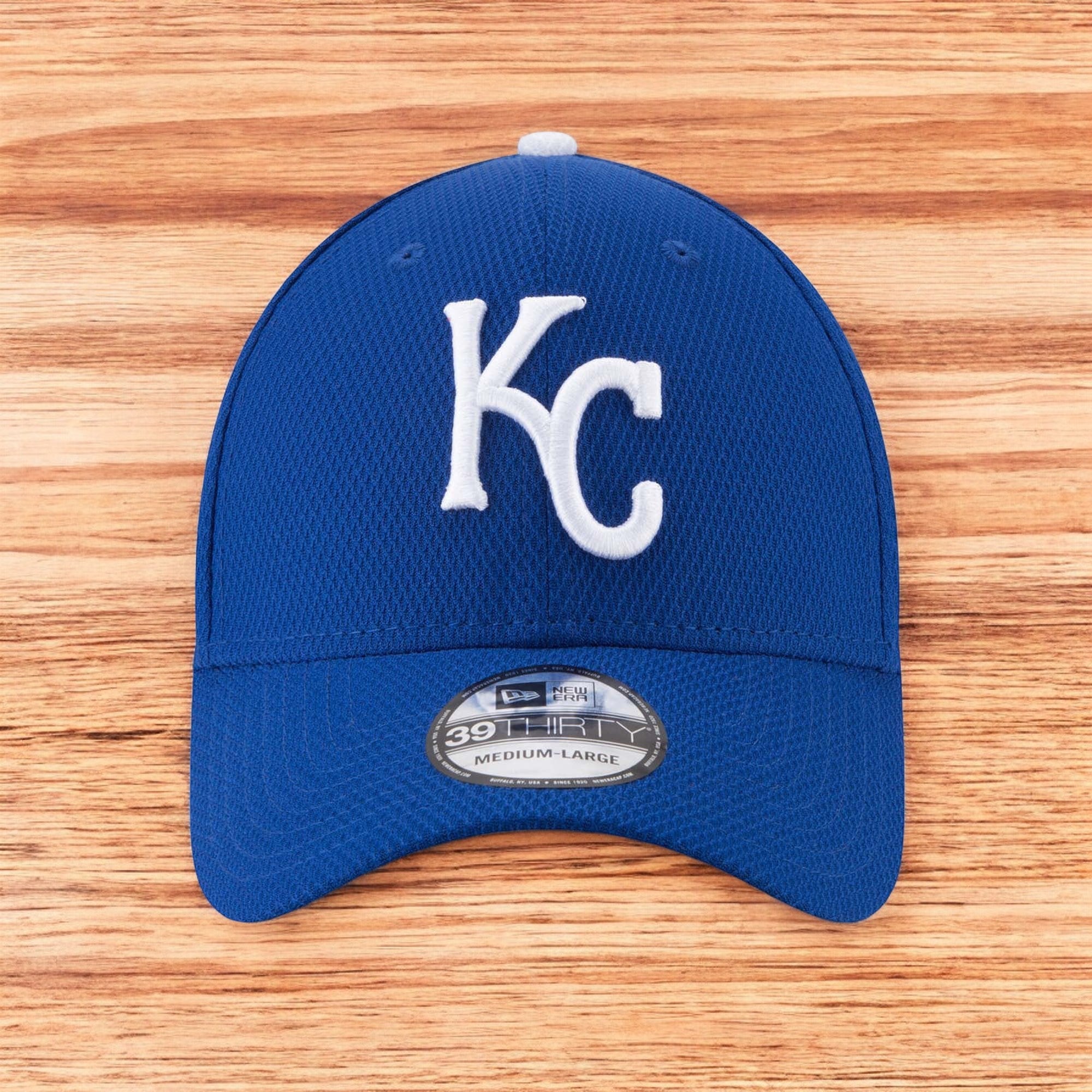 [11403322] Mens New Era MLB Diamond Era Classic 39Thirty Stretch Cap Kansas City Royals