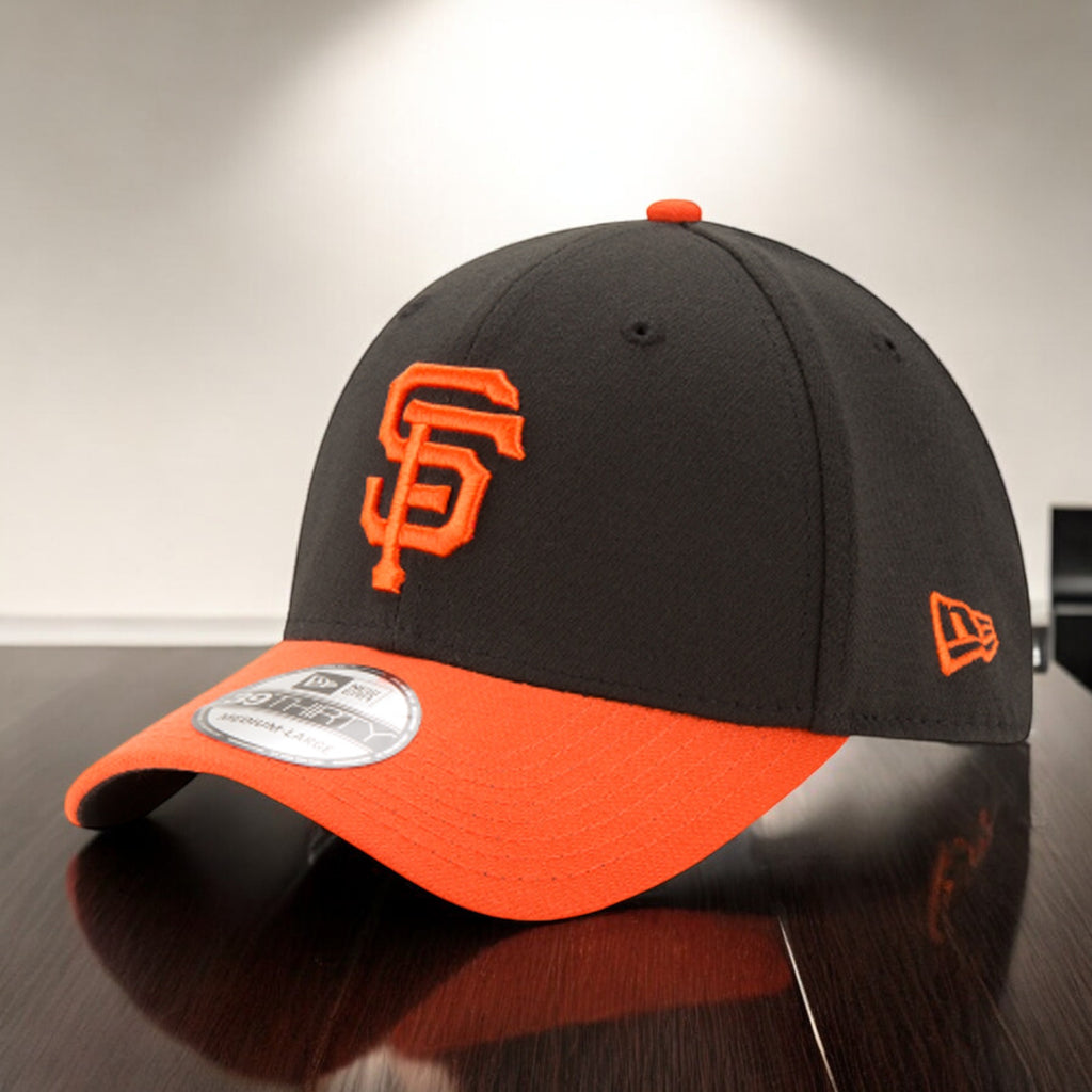 [10975794] Mens New Era MLB 39Thirty Stretch Fit Cap - San Francisco Giants
