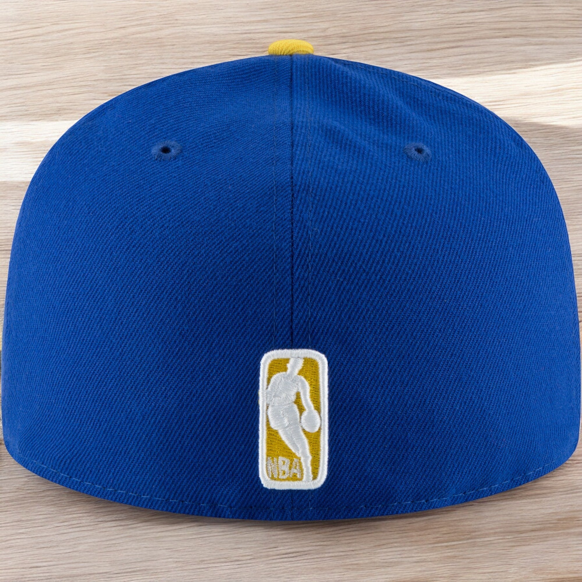 [80632654] Mens New Era NBA Golden State Warriors Visor Script 59Fifty Fitted