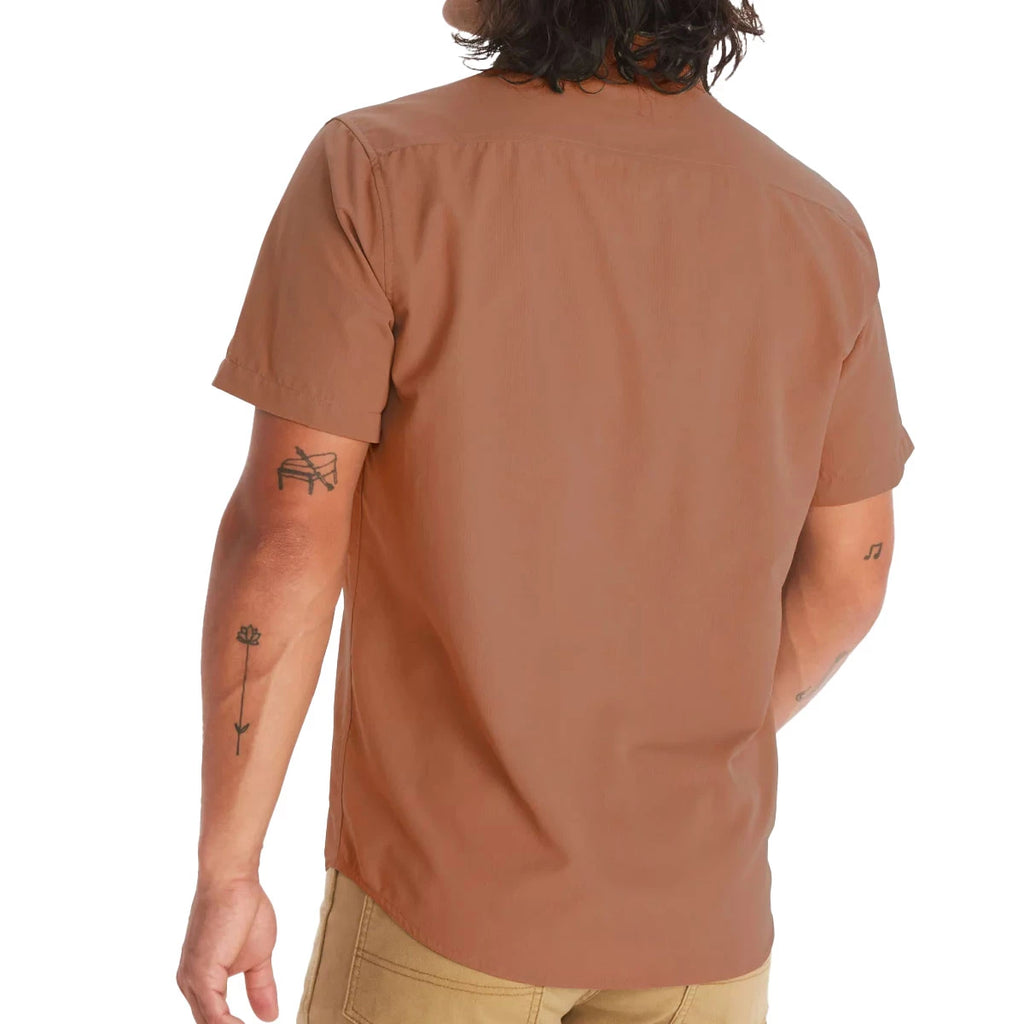 [M14116-20497] MENS MARMOT AEROBORA SS SHORT SLEEVE BUTTON DOWN UPF 20 SHIRT