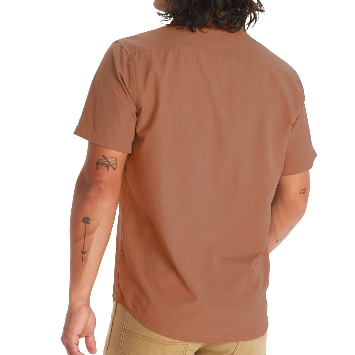 [M14116-20497] MENS MARMOT AEROBORA SS SHORT SLEEVE BUTTON DOWN UPF 20 SHIRT