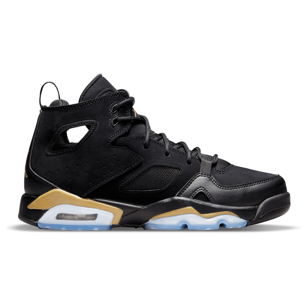 [DM1685-007] GRADE SCHOOL AIR JORDAN FLIGHT CLUB '91 'BLACK METALLIC GOLD (GS)'
