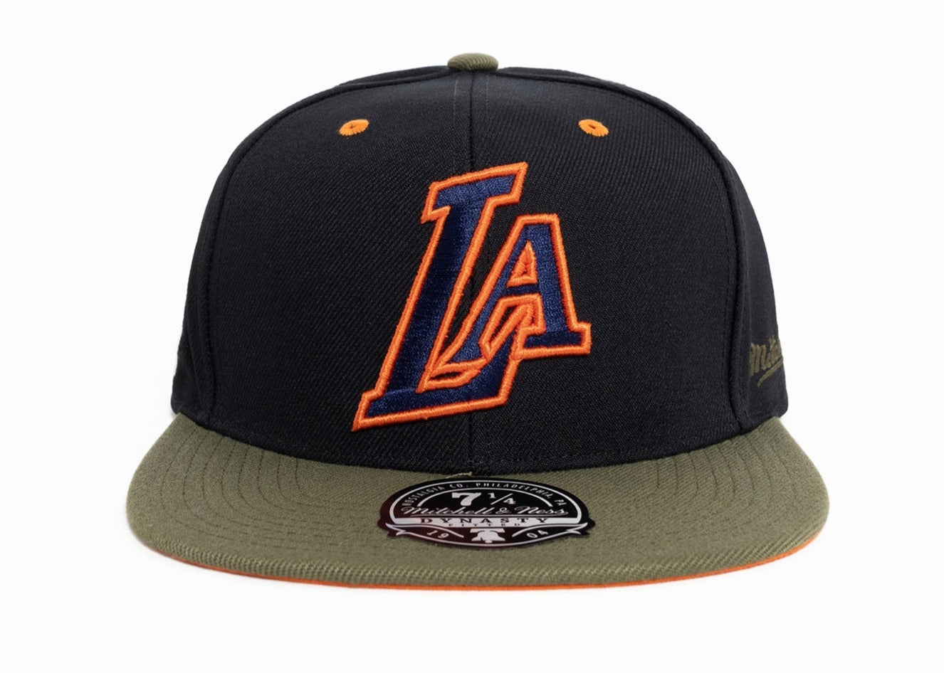 [HHSF5082-LALYYPPPBKGN] MENS MITCHELL & NESS NBA LA LAKERS TAKE FLIGHT FITTED