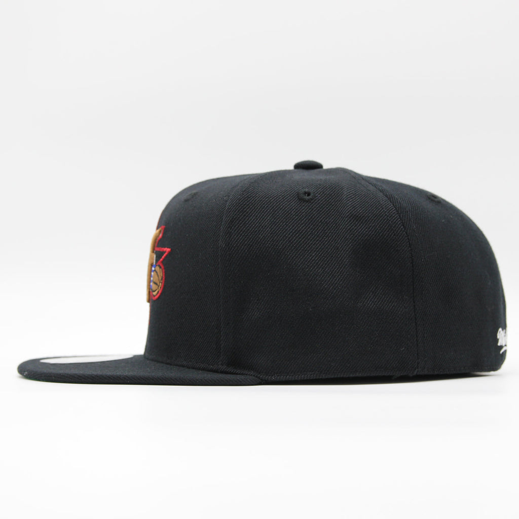 MENS MITCHELL & NESS NBA TEAM GROUND 2.0 FITTED HWC 76ERS