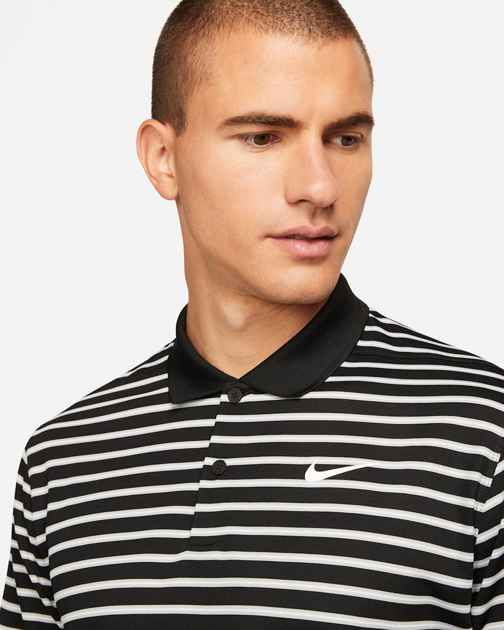 [DH0829-010] MENS NIKE DRI-FIT VICTORY STRIPE POLO
