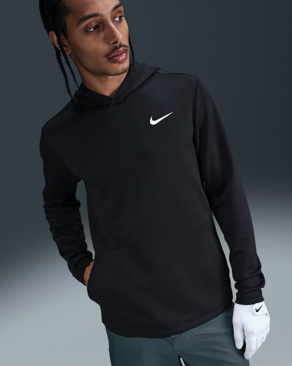 [HM5645-010] MENS NIKE DRI-FIT VICTORY THERMAFLEX GOLF HOODIE