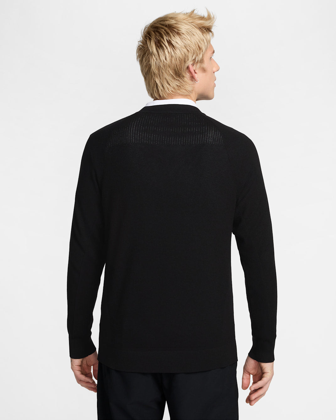 [FQ8832-010] MENS NIKE TOUR SWEATER KNIT CREW