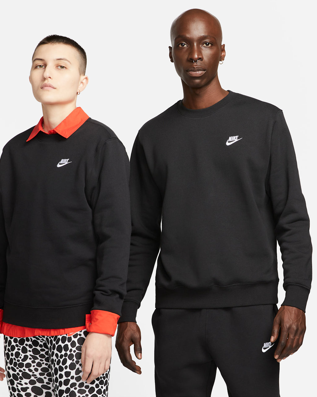 [BV2662-010] MENS NIKE SPORTSWEAR CLUB FLEECE CREWNECK SWEATSHIRT