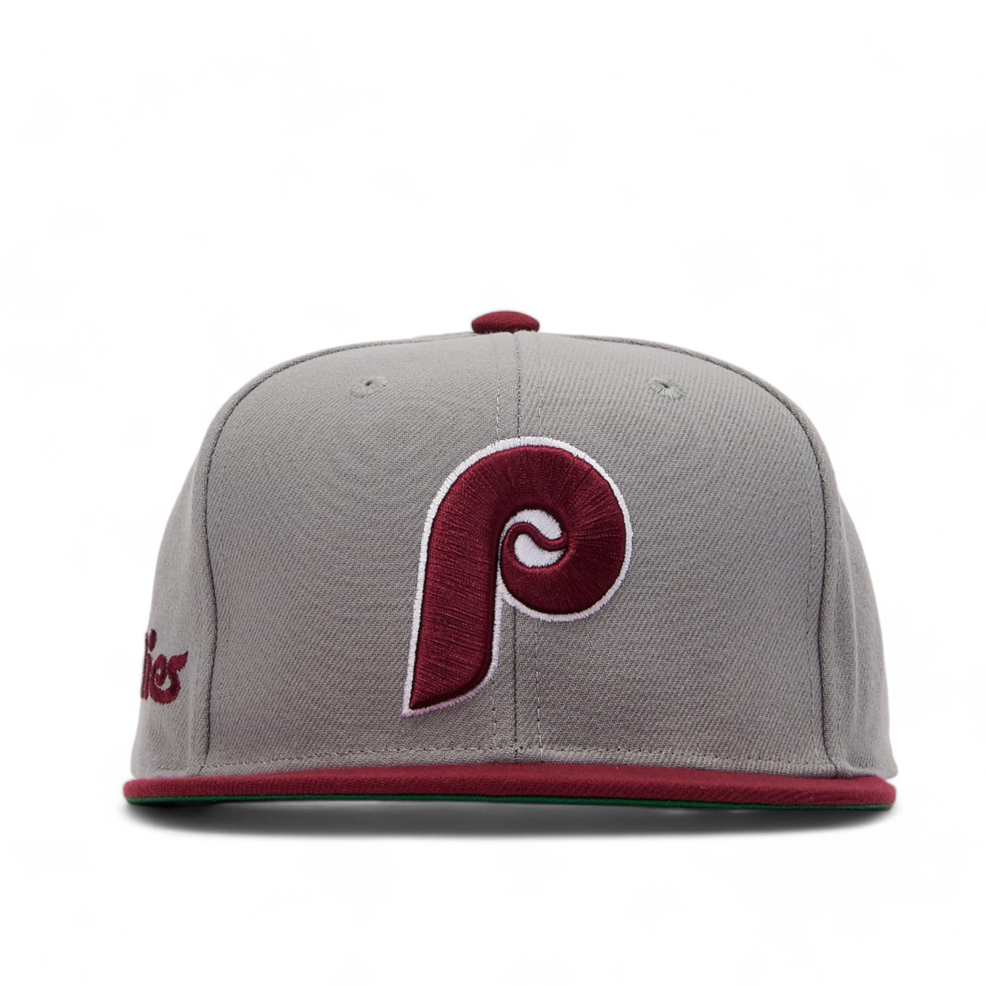 MENS MITCHELL & NESS MLB AWAY SNAPBACK COOP PHILLIES - GREY