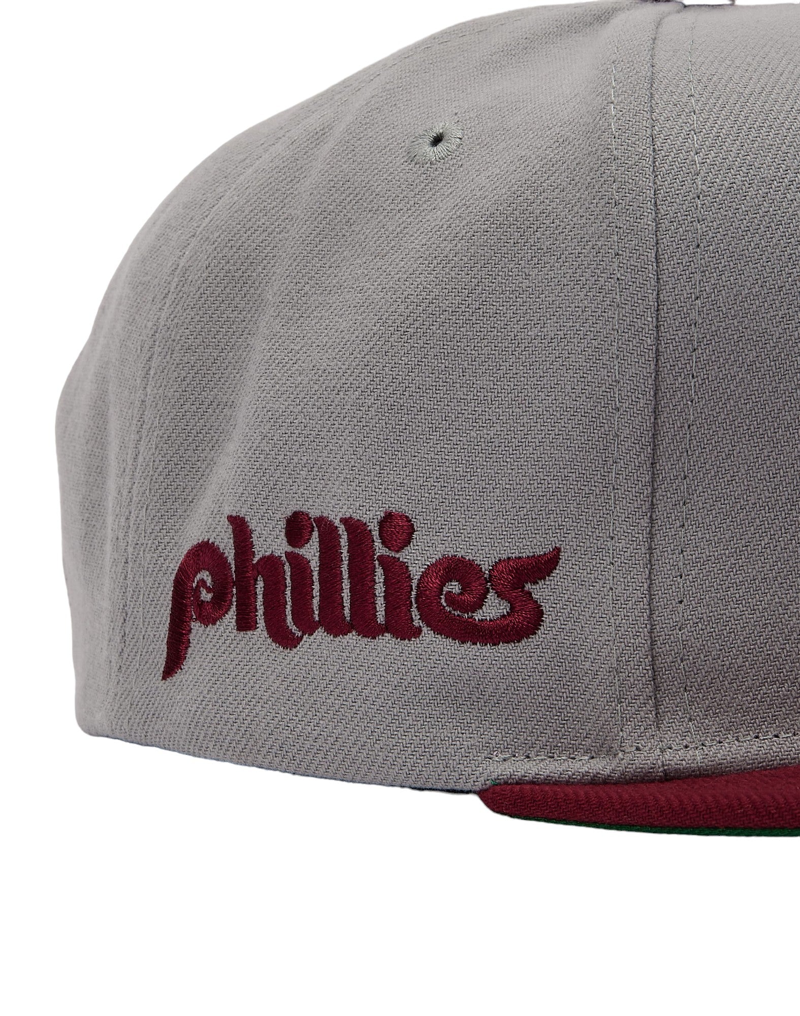 MENS MITCHELL & NESS MLB AWAY SNAPBACK COOP PHILLIES - GREY