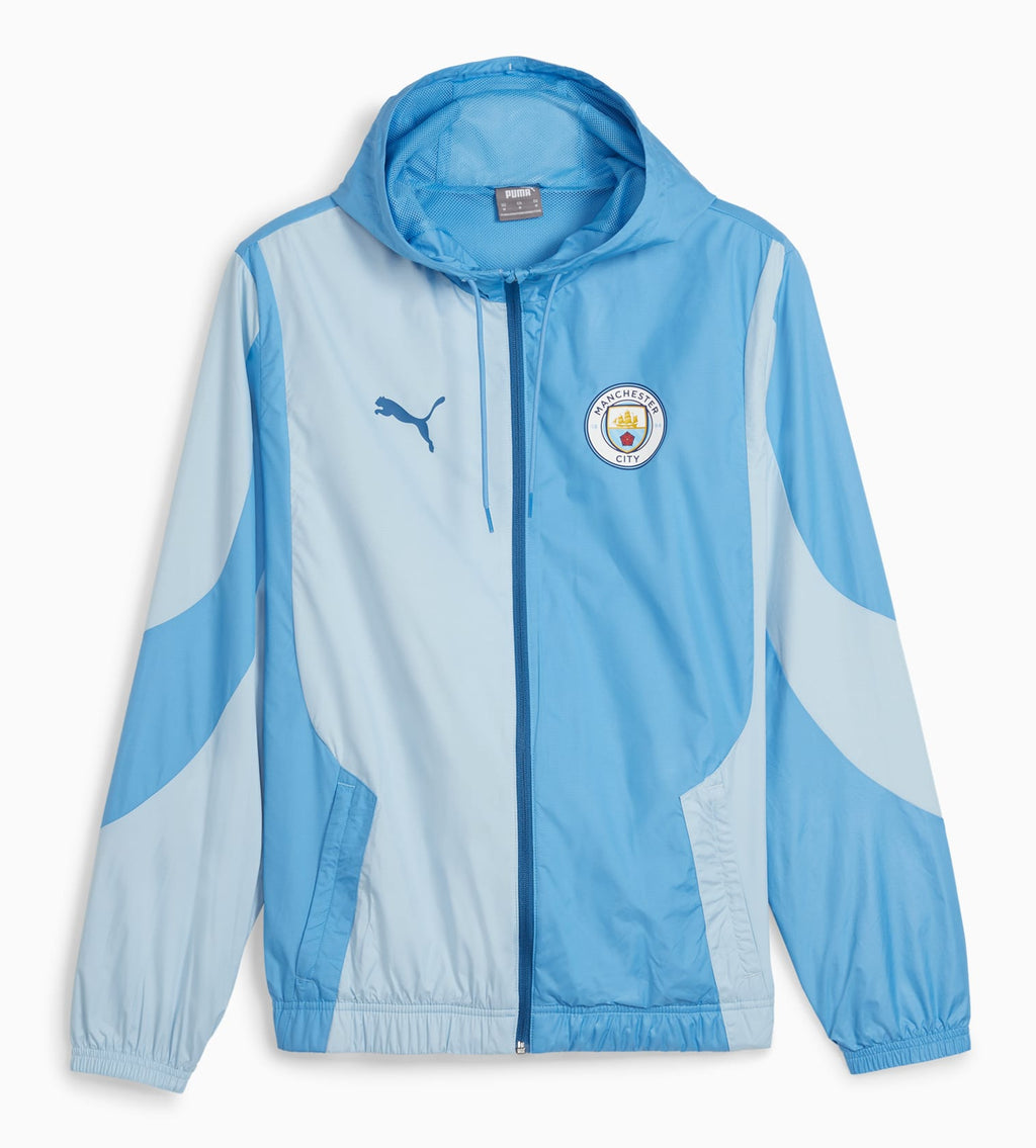 [774372-02] MENS PUMA MCFC PREMATCH WOVEN JACKET