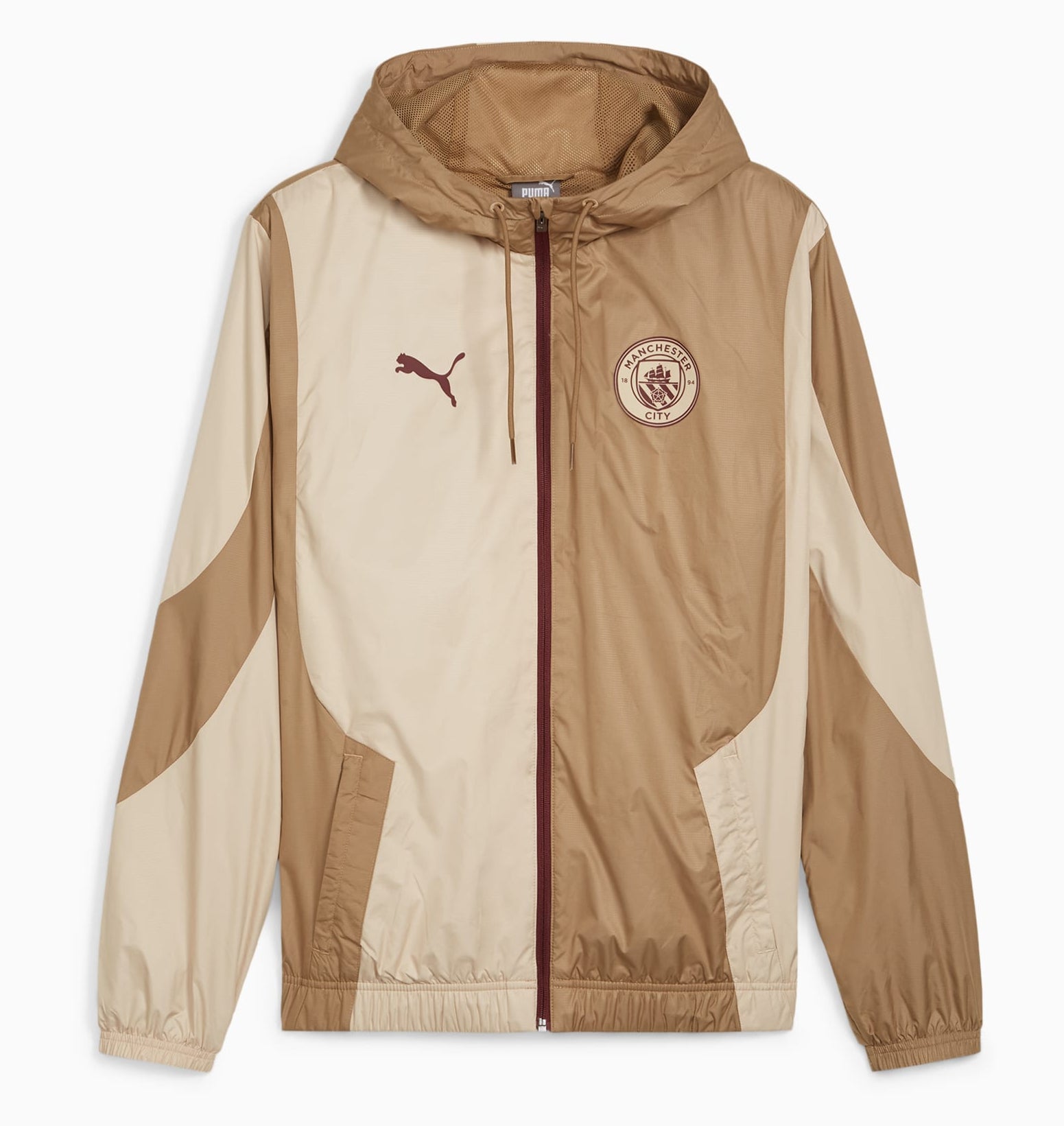 [774372-04] MENS PUMA MCFC PREMATCH WOVEN JACKET
