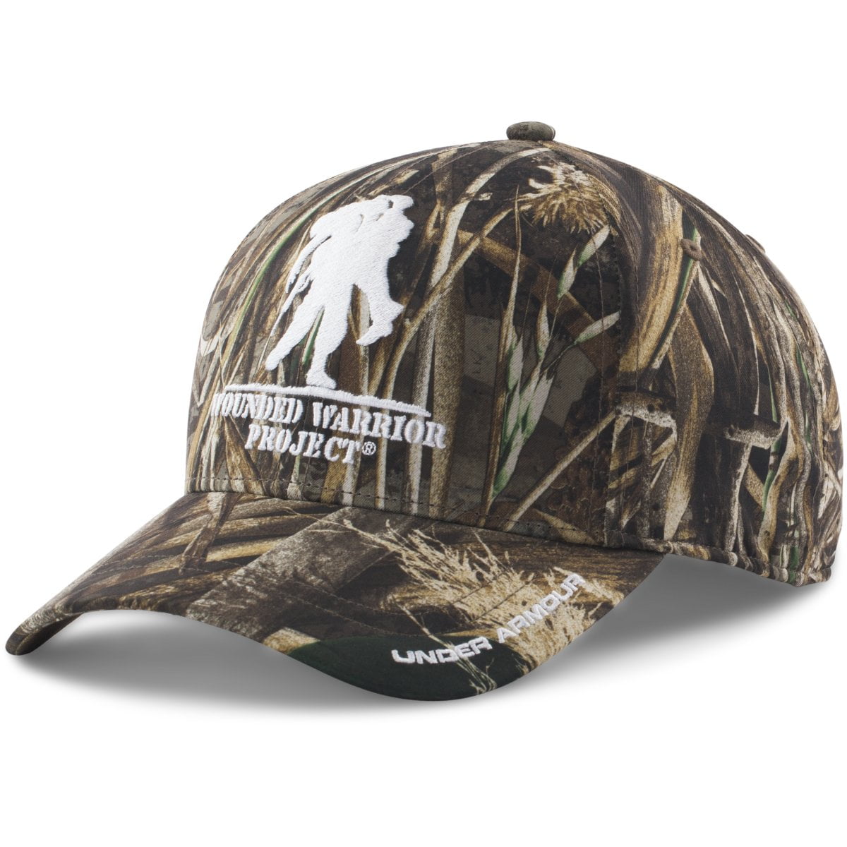 [1264706-946] MENS UNDER ARMOUR HUNT CAMO WWP CAP