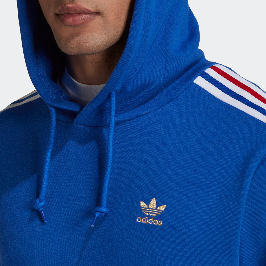 [HK7394] Mens Adidas FB NATIONS 3 STRIPES HOODY