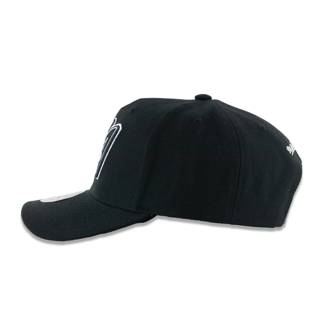 MENS MITCHELL & NESS MLB PANDA PRO SNAPBACK COOP ANGELS - BLACK