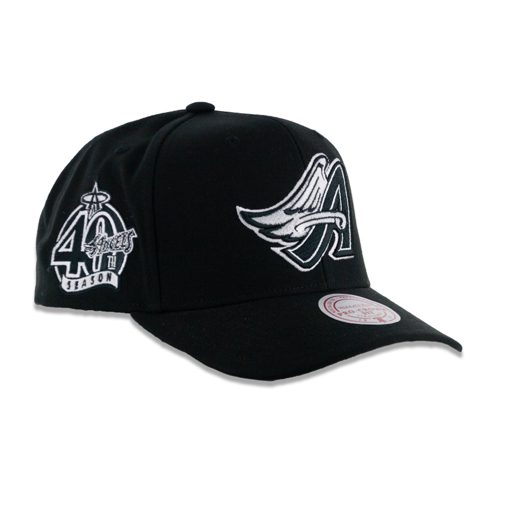 MENS MITCHELL & NESS MLB PANDA PRO SNAPBACK COOP ANGELS - BLACK
