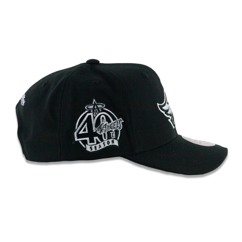 MENS MITCHELL & NESS MLB PANDA PRO SNAPBACK COOP ANGELS - BLACK