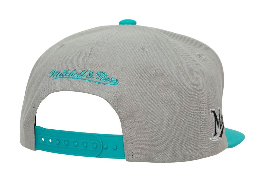 MENS MITCHELL & NESS MLB AWAY SNAPBACK COOP MARLINS
