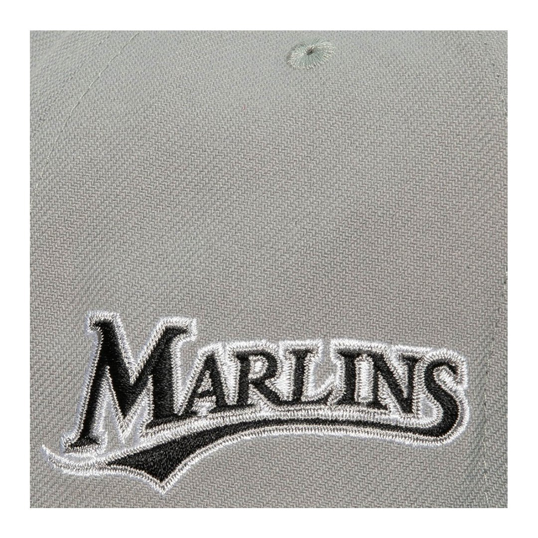 MENS MITCHELL & NESS MLB AWAY SNAPBACK COOP MARLINS