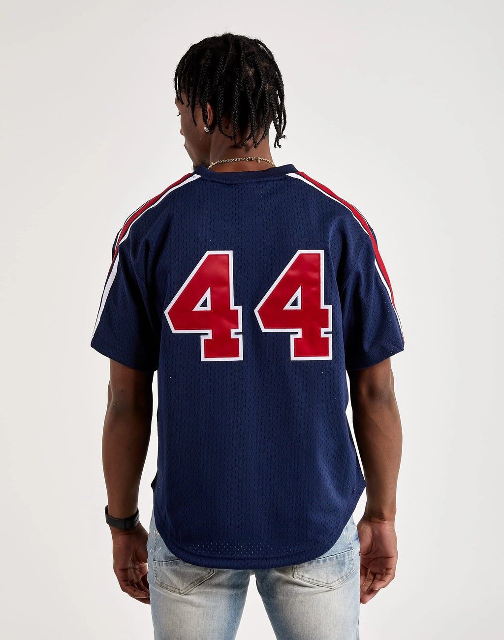 MENS MITCHELL & NESS MLB AUTHENTIC BP JERSEY - ANGELS 1984 REGGIE JACKSON